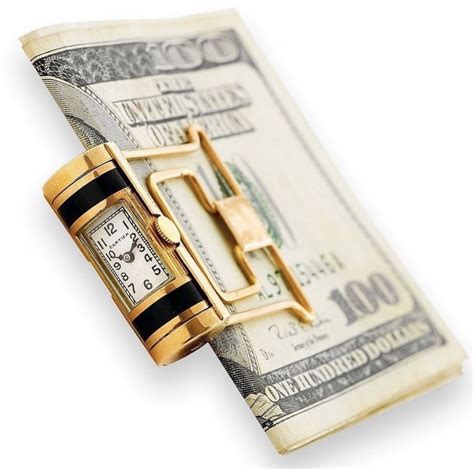 vintage cartier money clip.